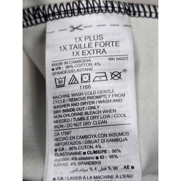 NEW Old Navy Sleeveless Animal Print Dress 1X Black Tropical Giraffe Flamingo - Picture 3 of 4